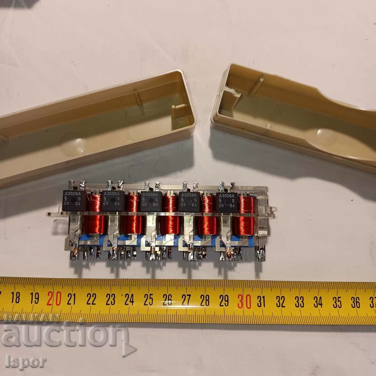 Unused relays Unused relays