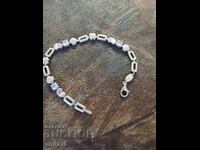 Women's silver bracelet