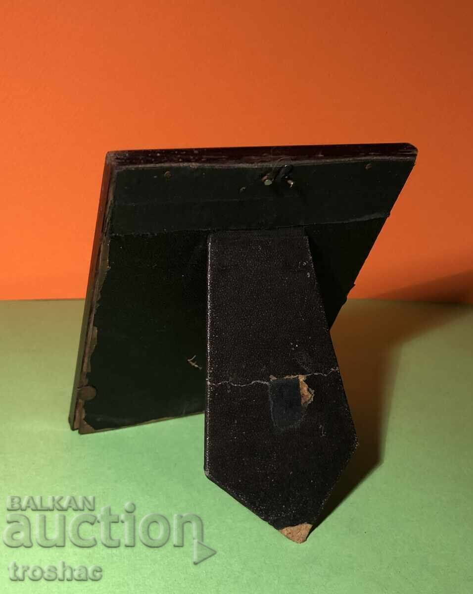 Auction  Old Portrait of Stefan Stambolov in a Wooden Frame