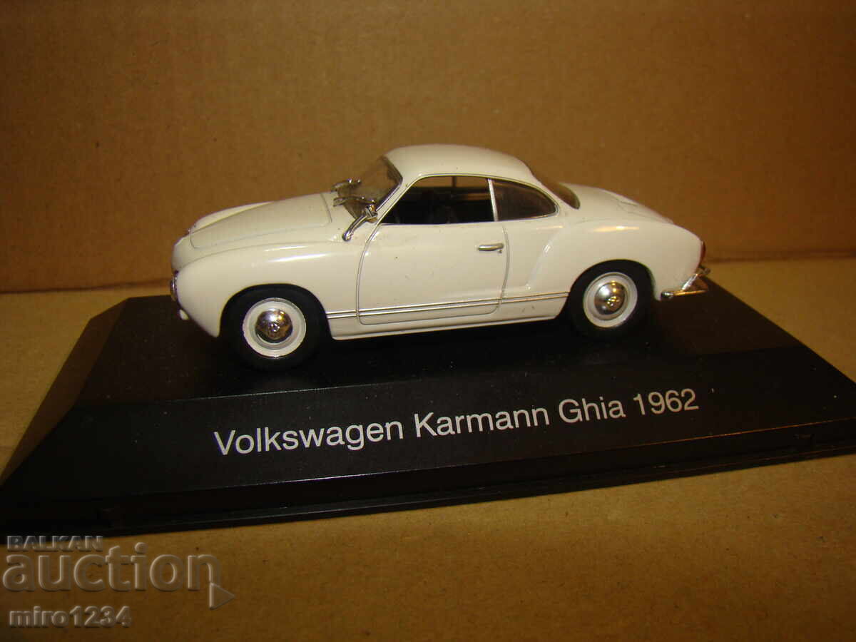 1/43 VW KARMANN MODEL JUCĂRIE DE METAL CĂRURI