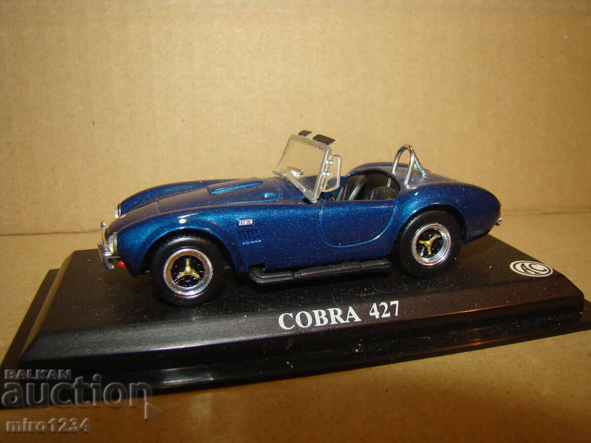 1/43  COBRA 427    МОДЕЛ МЕТАЛНА КОЛИЧКА  ИГРАЧКА