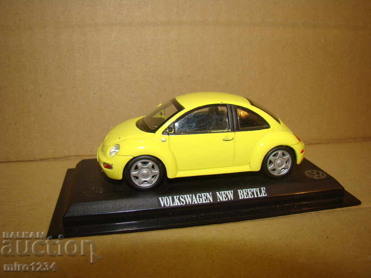 1/43   VW BEETLE     МОДЕЛ МЕТАЛНА КОЛИЧКА  ИГРАЧКА