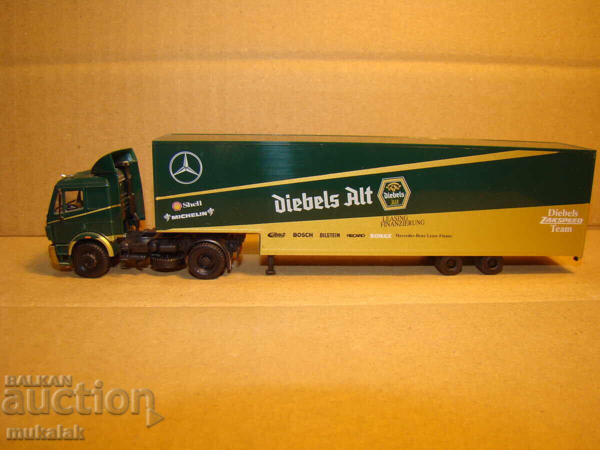 HERPA H0 1/87 MERCEDES BENZ TRUCK MODEL TROLLEY with price 20.00 BGN | € 10.23 HERPA H0 1/87 MERCEDES BENZ TRUCK MODEL TROLLEY with price 20.00 BGN | € 10.23