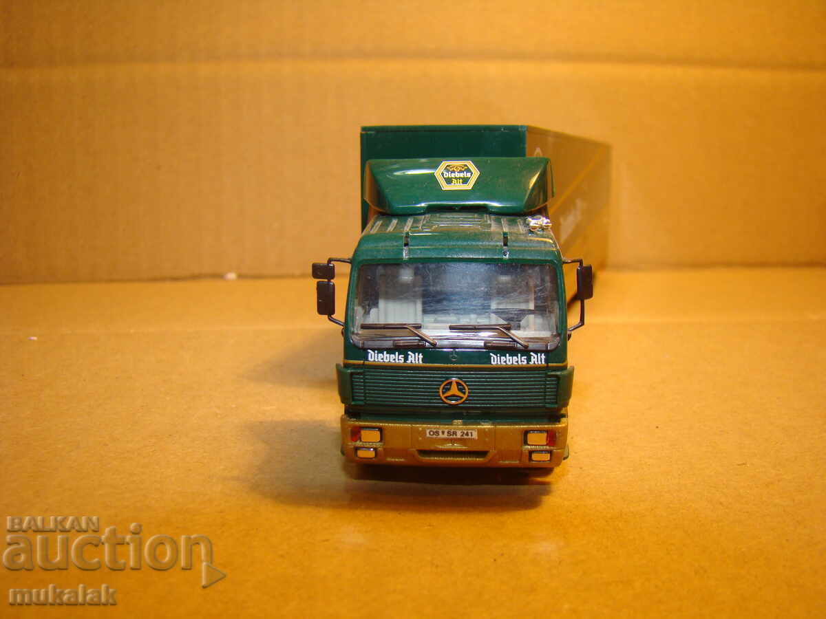 Auction HERPA H0 1/87 MERCEDES BENZ TRUCK MODEL TROLLEY Auction HERPA H0 1/87 MERCEDES BENZ TRUCK MODEL TROLLEY