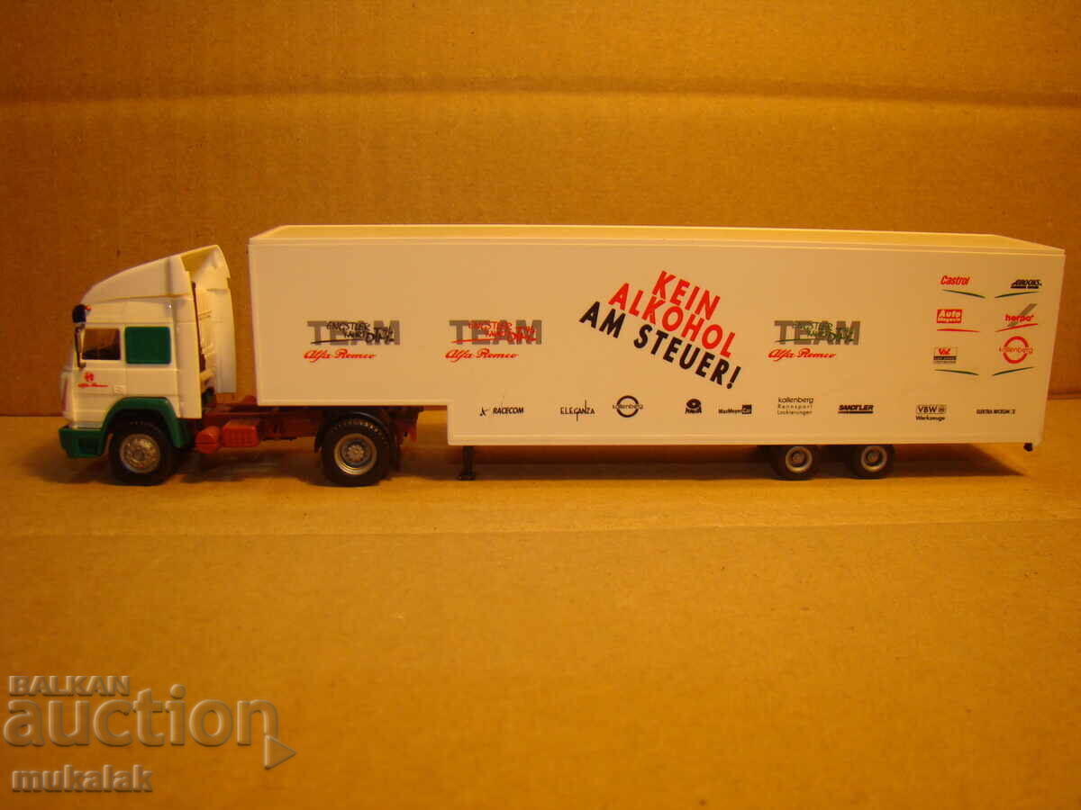 HERPA  H0 1/87   IVECO    КАМИОН МОДЕЛ КОЛИЧКА