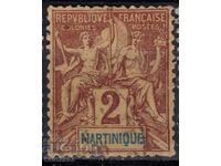 France/Martinique-1892-Regular-Colonial Allegory,stamp