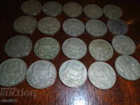 coins 50 lv 1934 silver 20 pcs