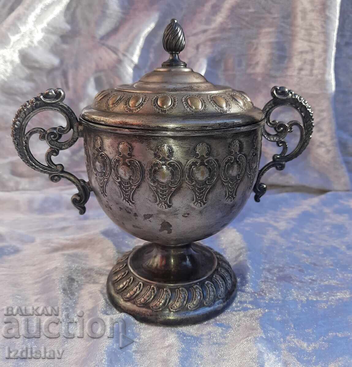 Vasă de zahăr antic înainte de 1900. - 5