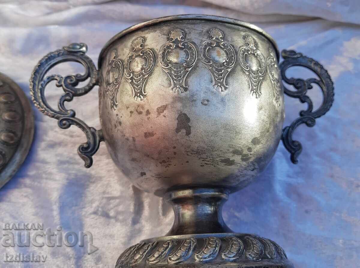 Vasă de zahăr antic înainte de 1900. - 6 Vasă de zahăr antic înainte de 1900. - 6