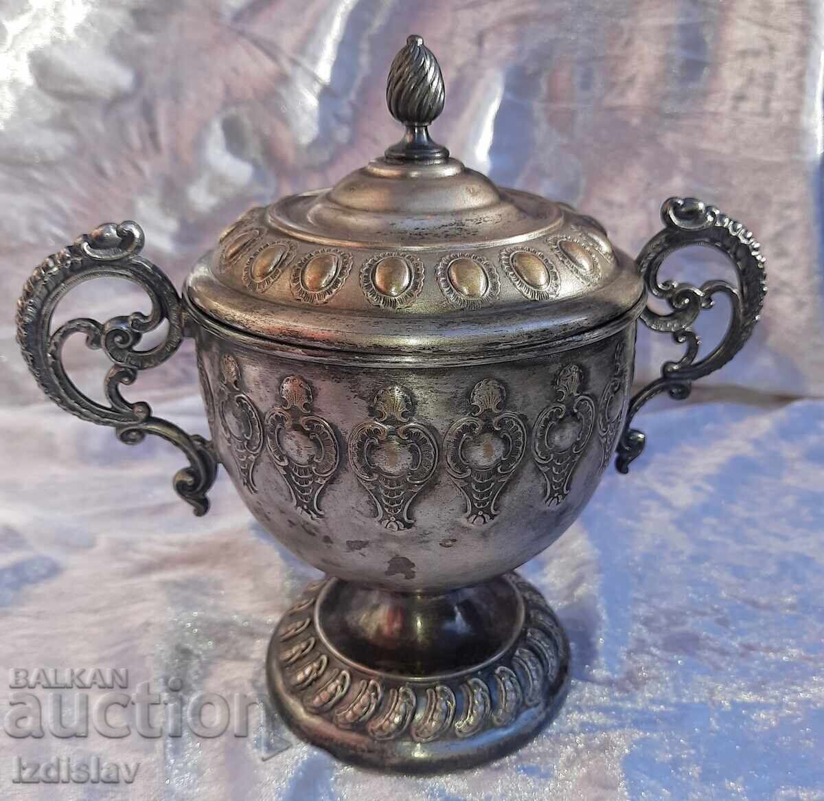 Vasă de zahăr antic înainte de 1900. - 7