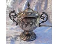 Vasă de zahăr antic înainte de 1900.