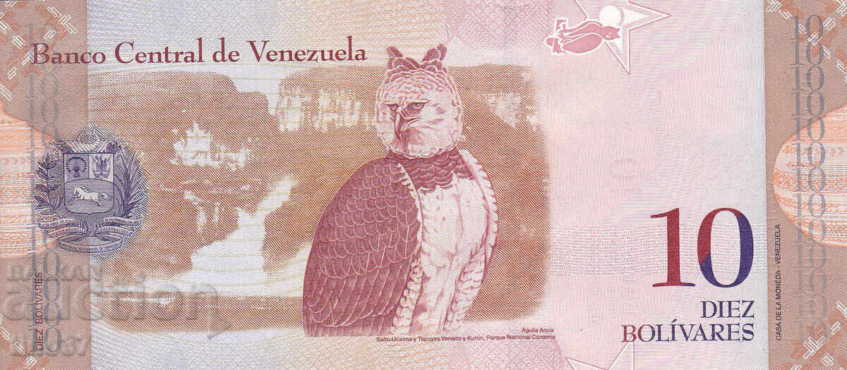 Auction tino37- VENEZUELA - 10 BOLIVARA - 2009 - UNC Auction tino37- VENEZUELA - 10 BOLIVARA - 2009 - UNC