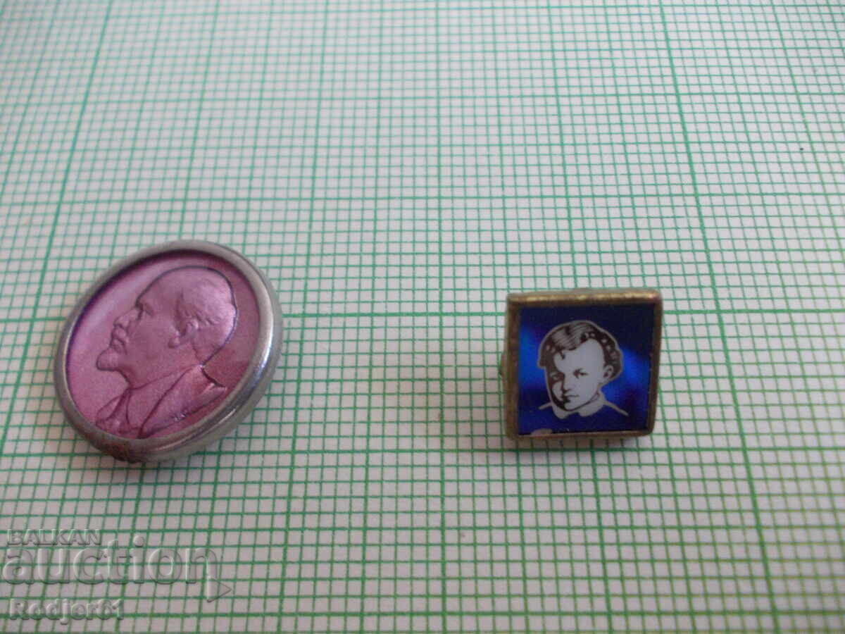 Livrarea insigne - personalități Lenin 6 buc