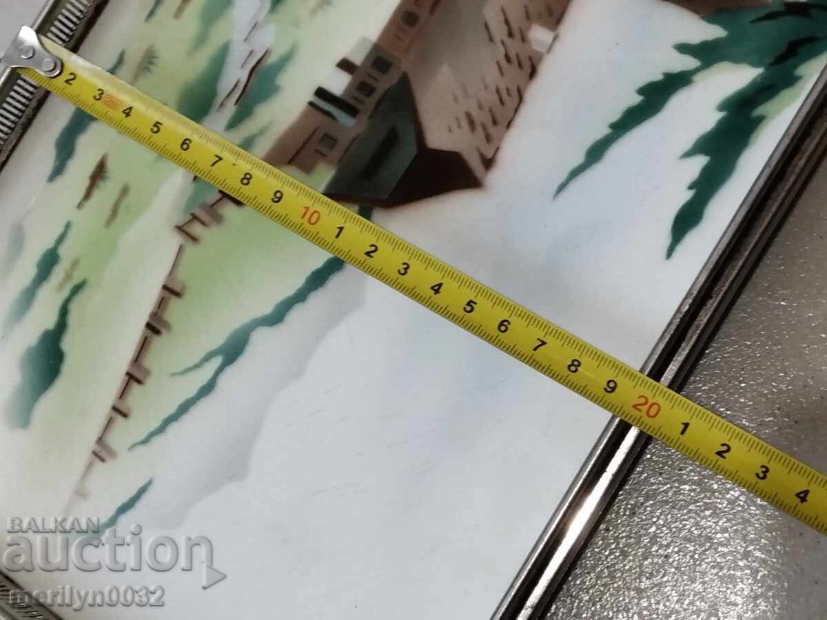 Old porcelain tray, casserole, plateau - 7 Old porcelain tray, casserole, plateau - 7