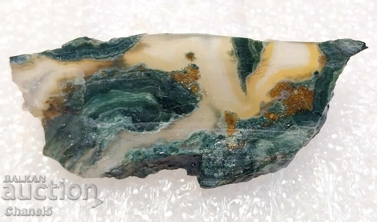 ORPHEUS AGATE - SUPER THIN SLAB - 14.00 ct- (685) with price 18.00 BGN | € 9.20 ORPHEUS AGATE - SUPER THIN SLAB - 14.00 ct- (685) with price 18.00 BGN | € 9.20