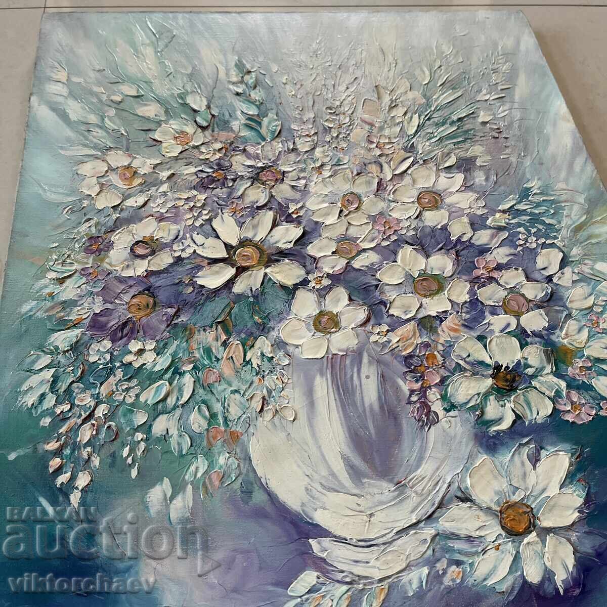 Auction  Kalina Ivanova painting - Still life 1999