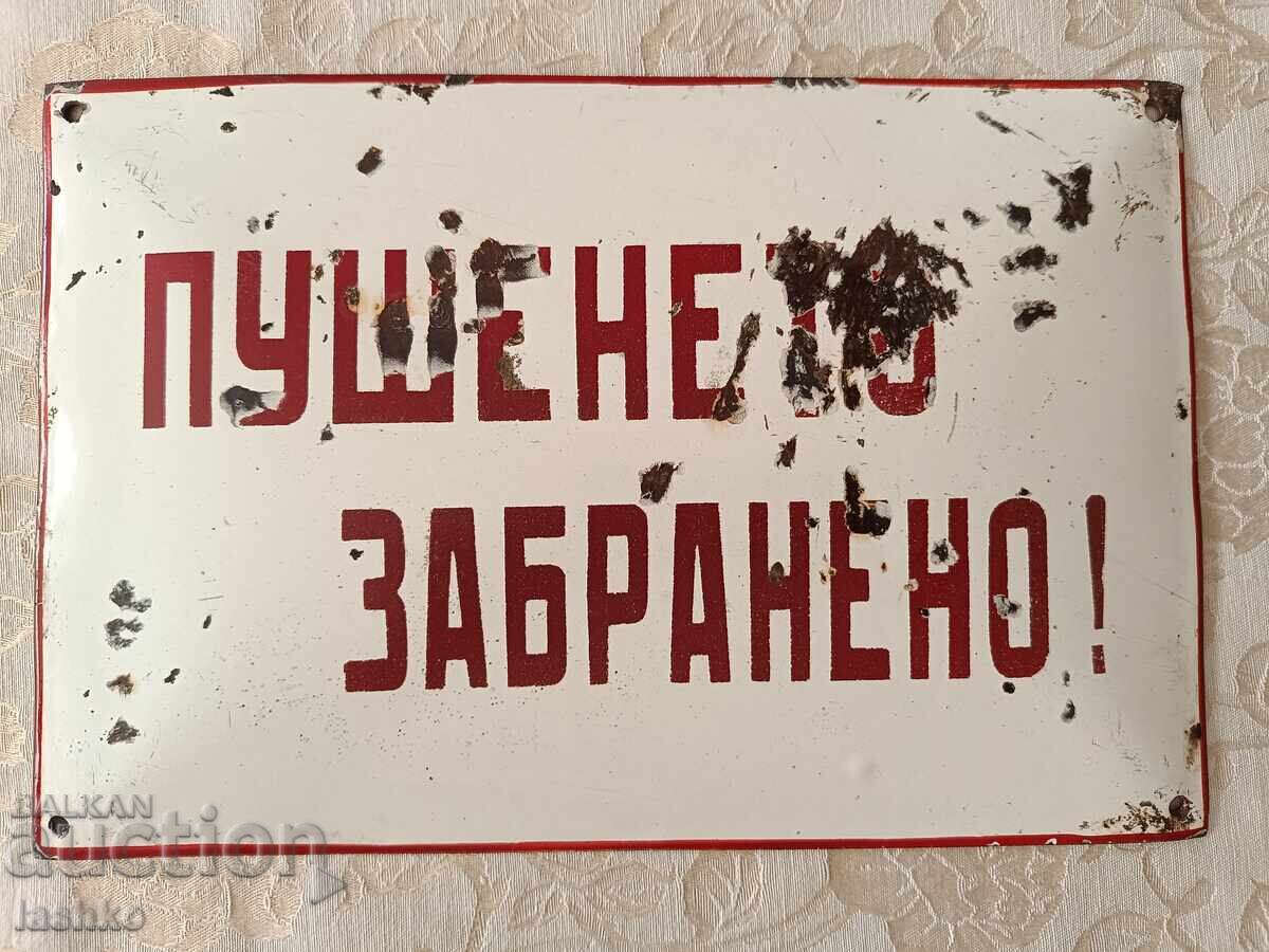 Placa emailata Placa emailata