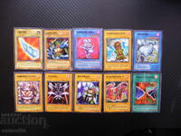 33 Yu Gi Oh playing cards or collection Yu Gi Oh 10 pcs. fans