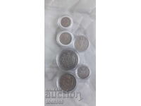 Silver coins - lei Romania - lot lei Romania - silver