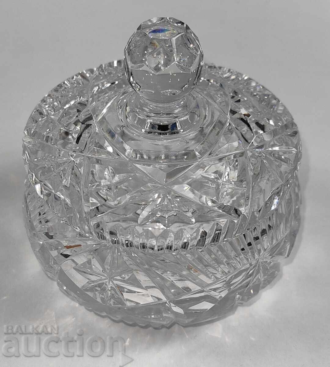 CRISTAL DE ZAHAR BONBONNIERA SANATOSA