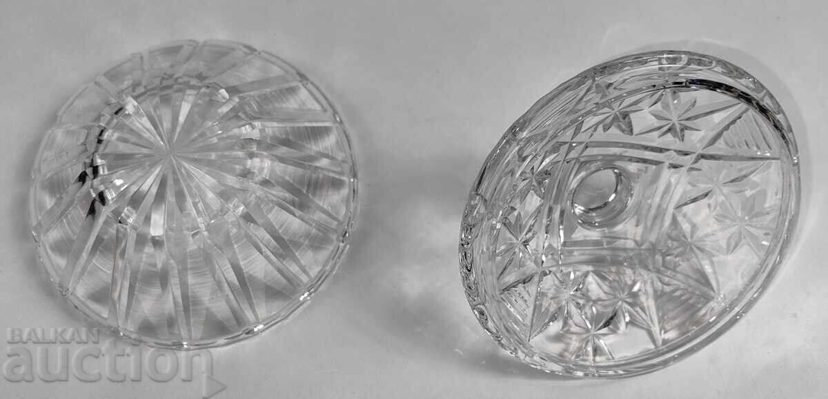 КРИСТАЛНА ЗАХАРНИЦА БОНБОНИЕРА ЗДРАВА - 6 КРИСТАЛНА ЗАХАРНИЦА БОНБОНИЕРА ЗДРАВА - 6