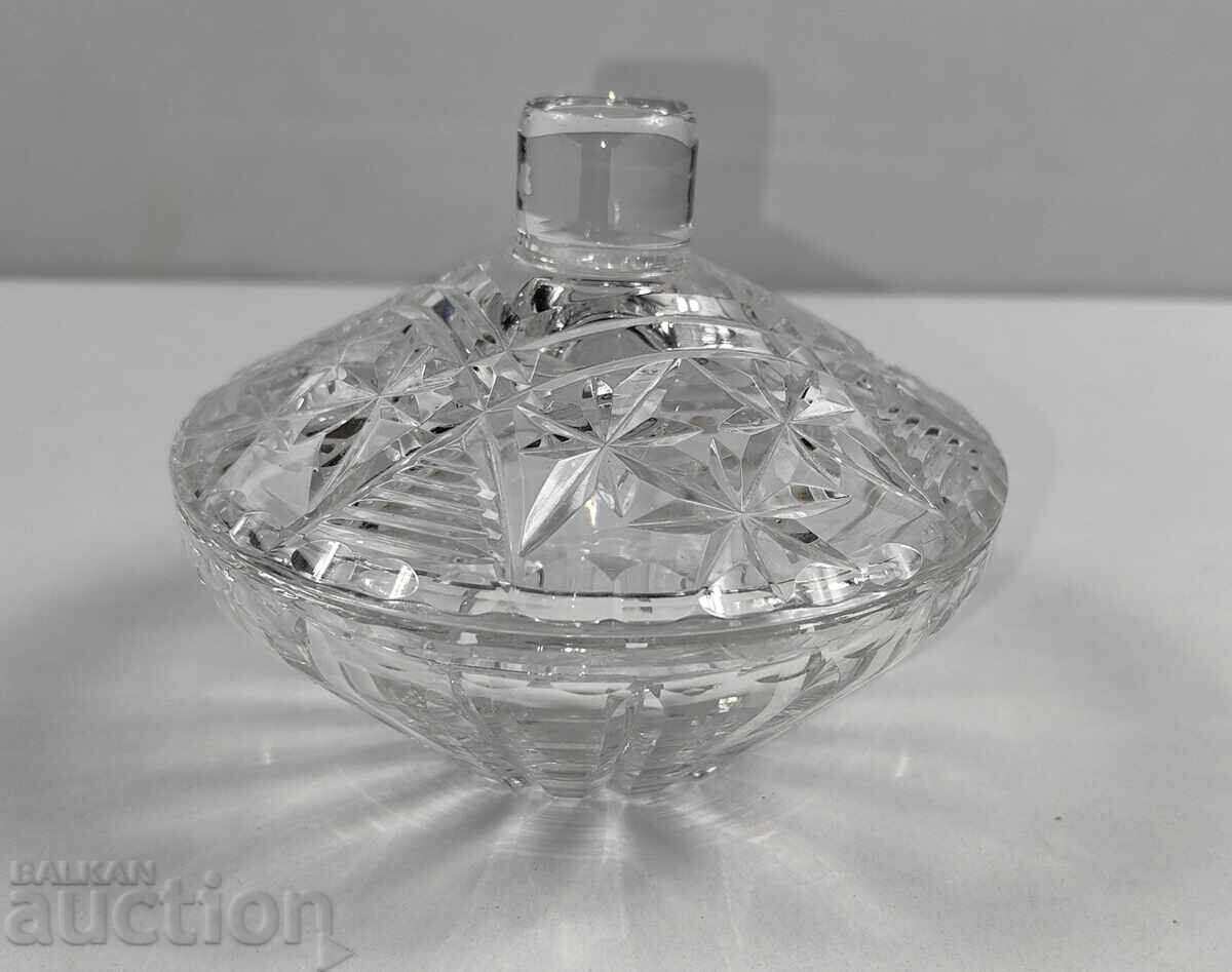 КРИСТАЛНА ЗАХАРНИЦА БОНБОНИЕРА ЗДРАВА КРИСТАЛНА ЗАХАРНИЦА БОНБОНИЕРА ЗДРАВА