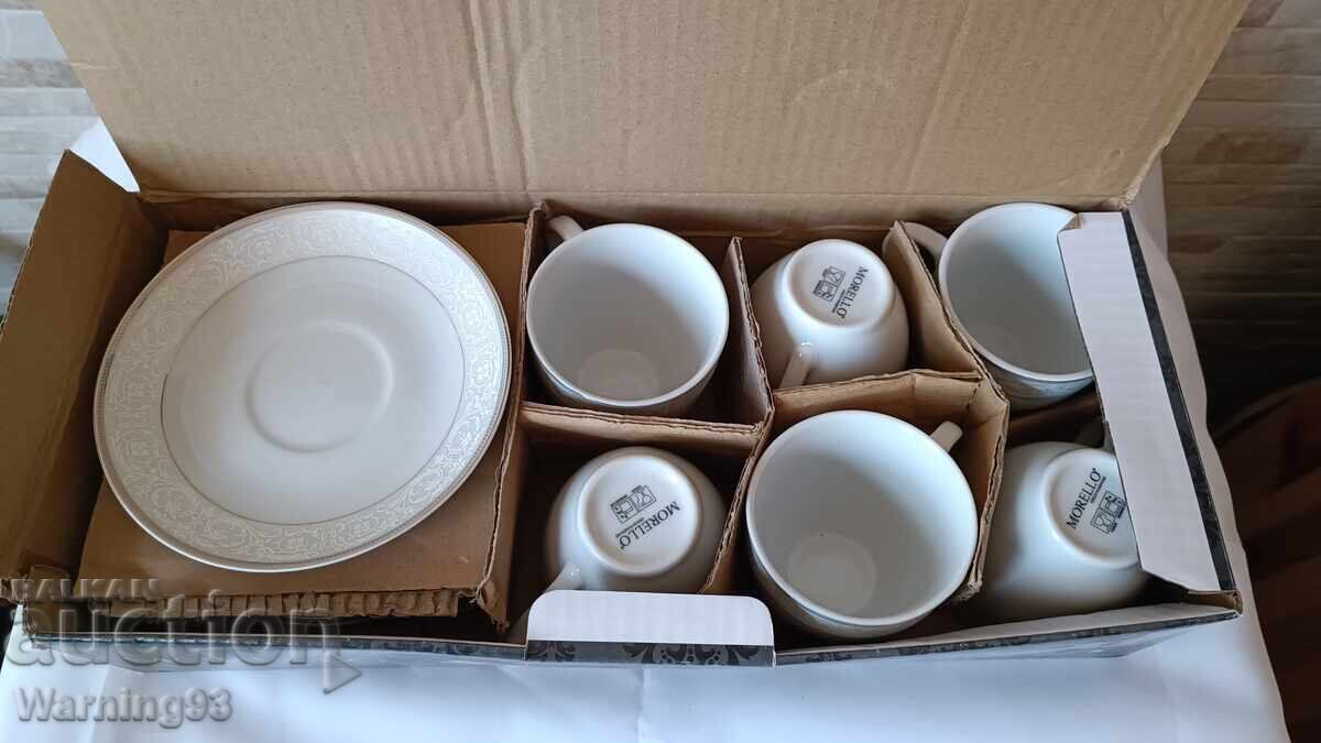 Παράδοση Υπηρεσία τσαγιού ή καφέ - 12 τεμάχια - MORELLO - GOLD -01-10004 Παράδοση Υπηρεσία τσαγιού ή καφέ - 12 τεμάχια - MORELLO - GOLD -01-10004