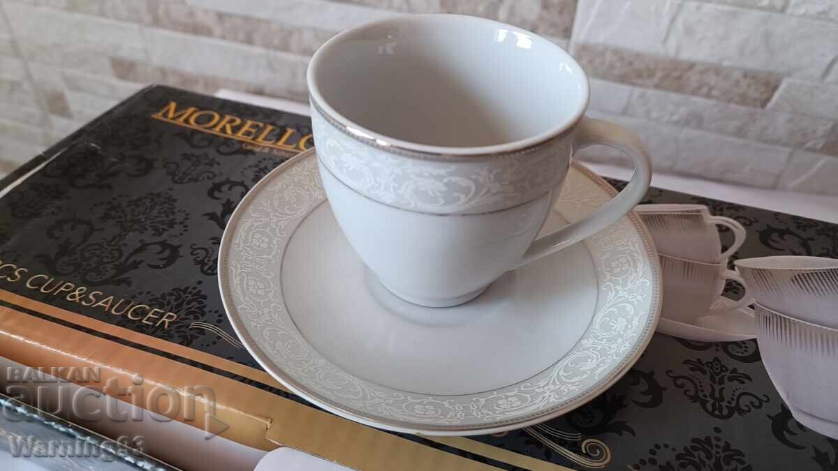 Υπηρεσία τσαγιού ή καφέ - 12 τεμάχια - MORELLO - GOLD -01-10004 - 6 Υπηρεσία τσαγιού ή καφέ - 12 τεμάχια - MORELLO - GOLD -01-10004 - 6