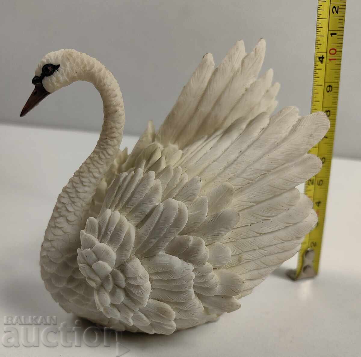 SWAN FIGURE STATUETTE HEALTHY MATERIAL UNKNOWN with price 15.00 BGN | € 7.67 SWAN FIGURE STATUETTE HEALTHY MATERIAL UNKNOWN with price 15.00 BGN | € 7.67
