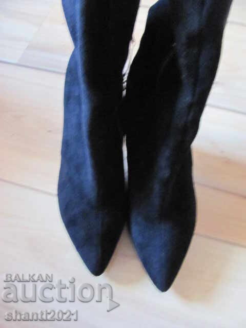 Нови с етикет ботуши до коляното FOREVER 21 , номер 38 - 5