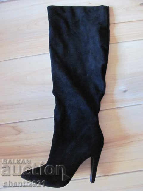 Нови с етикет ботуши до коляното FOREVER 21 , номер 38