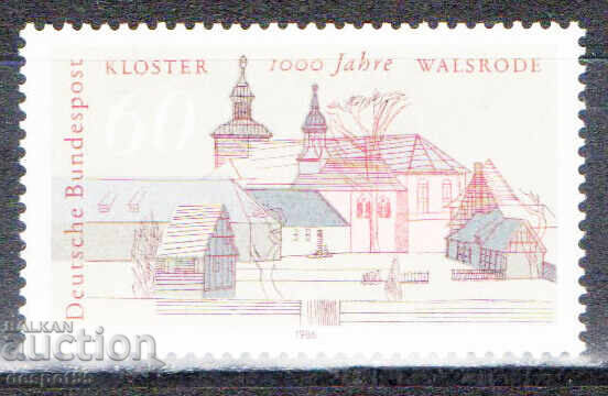 1986. Germany. 1000th anniversary of Walsrode Cathedral.