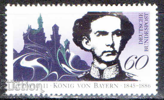 1986 Germany. 100th anniversary of the death of King Ludwig II of Bavaria