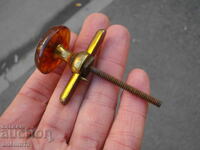 OLD AMBER BAKELITE KATALIN HANDLE