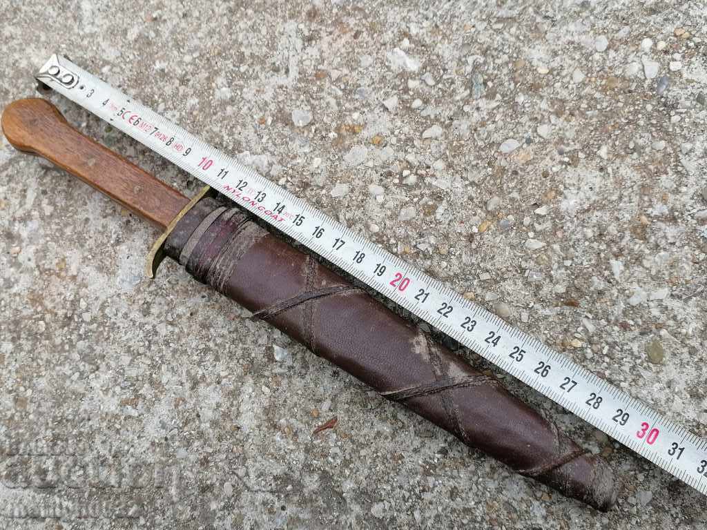 Bulgarian trench dagger with sheath Avramov Kovachev knife ORIGINAL - 5 Bulgarian trench dagger with sheath Avramov Kovachev knife ORIGINAL - 5