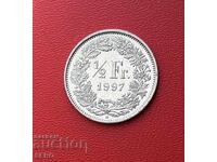 Switzerland-1/2 franc 1997