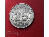 Zimbabwe-25 cents 2014-reserved