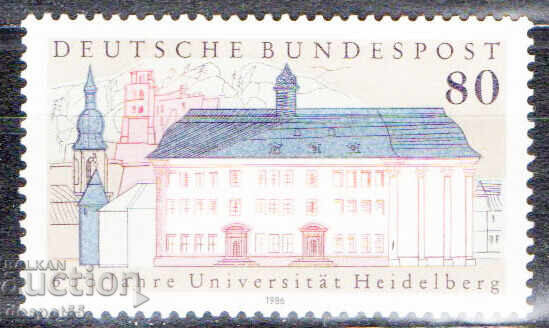 1986. Germany. 500th anniversary of the University of Heidelberg.