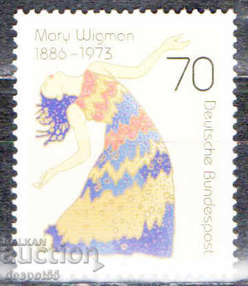 1986. Germany. Mary Wigman - dancer. 1986. Germany. Mary Wigman - dancer.