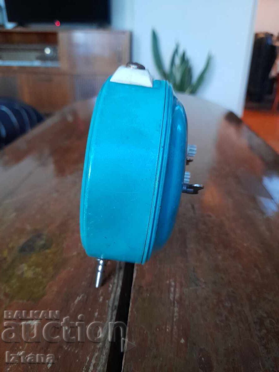 Old table clock alarm clock Jantar, Jantar - 5 Old table clock alarm clock Jantar, Jantar - 5