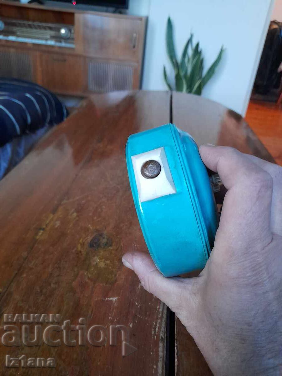 Old table clock alarm clock Jantar, Jantar - 7 Old table clock alarm clock Jantar, Jantar - 7