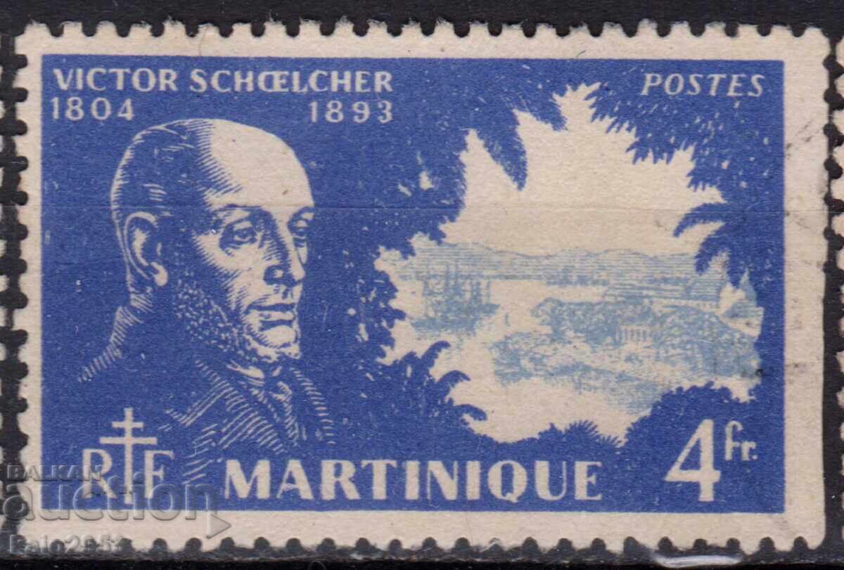 France/Martinique-1945-Редовна-Виктор Шелхер-политик,чиста