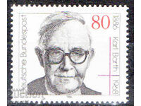 1986. Germany. 100 years since the death of Karl Barth, theologian.