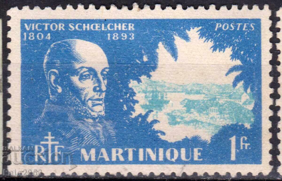 France/Martinique-1945-Редовна-Виктор Шелхер-политик,чиста