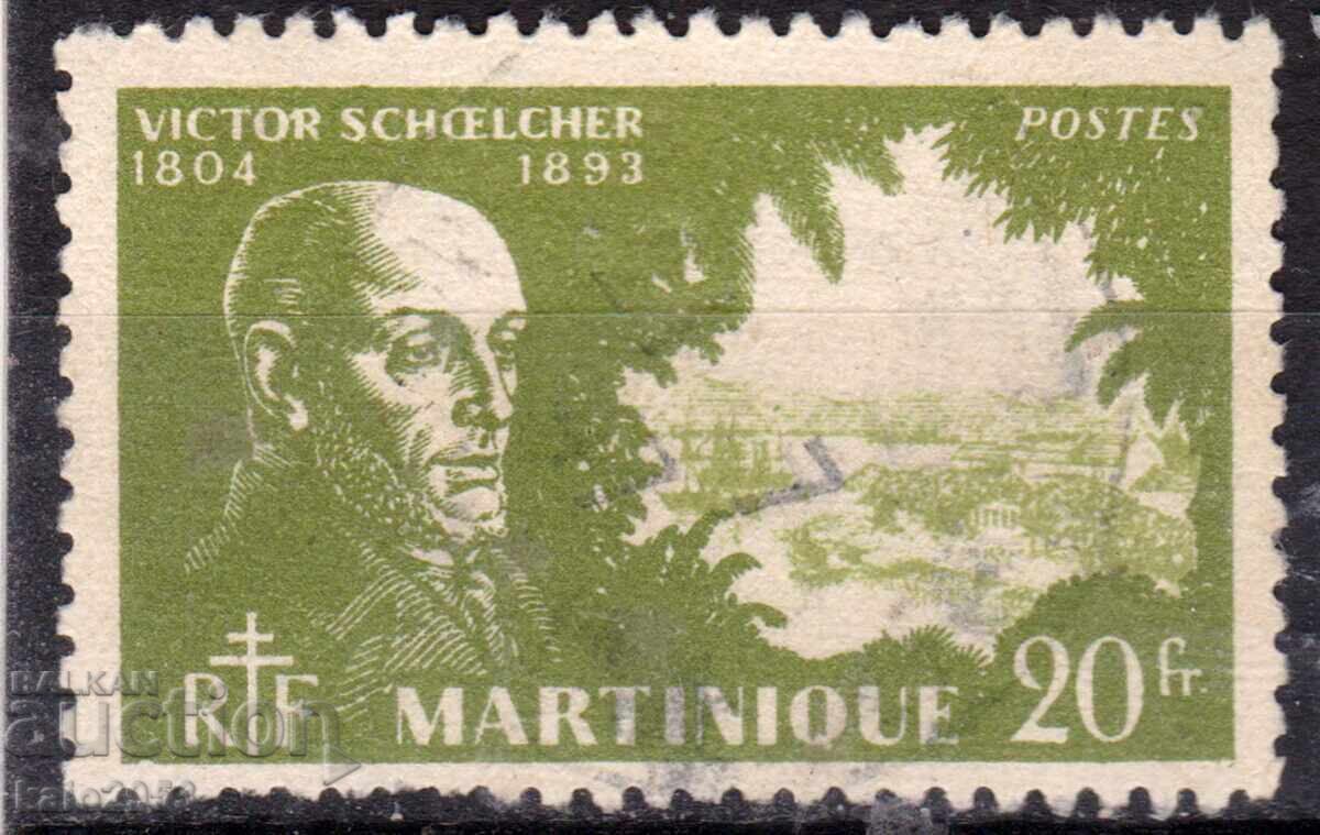 France/Martinique-1945-Редовна-Виктор Шелхер-политик,чиста