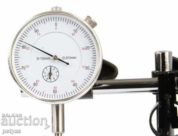 Delivery of Magnetic stand with indicator clock with 22 pieces of tips Delivery of Magnetic stand with indicator clock with 22 pieces of tips