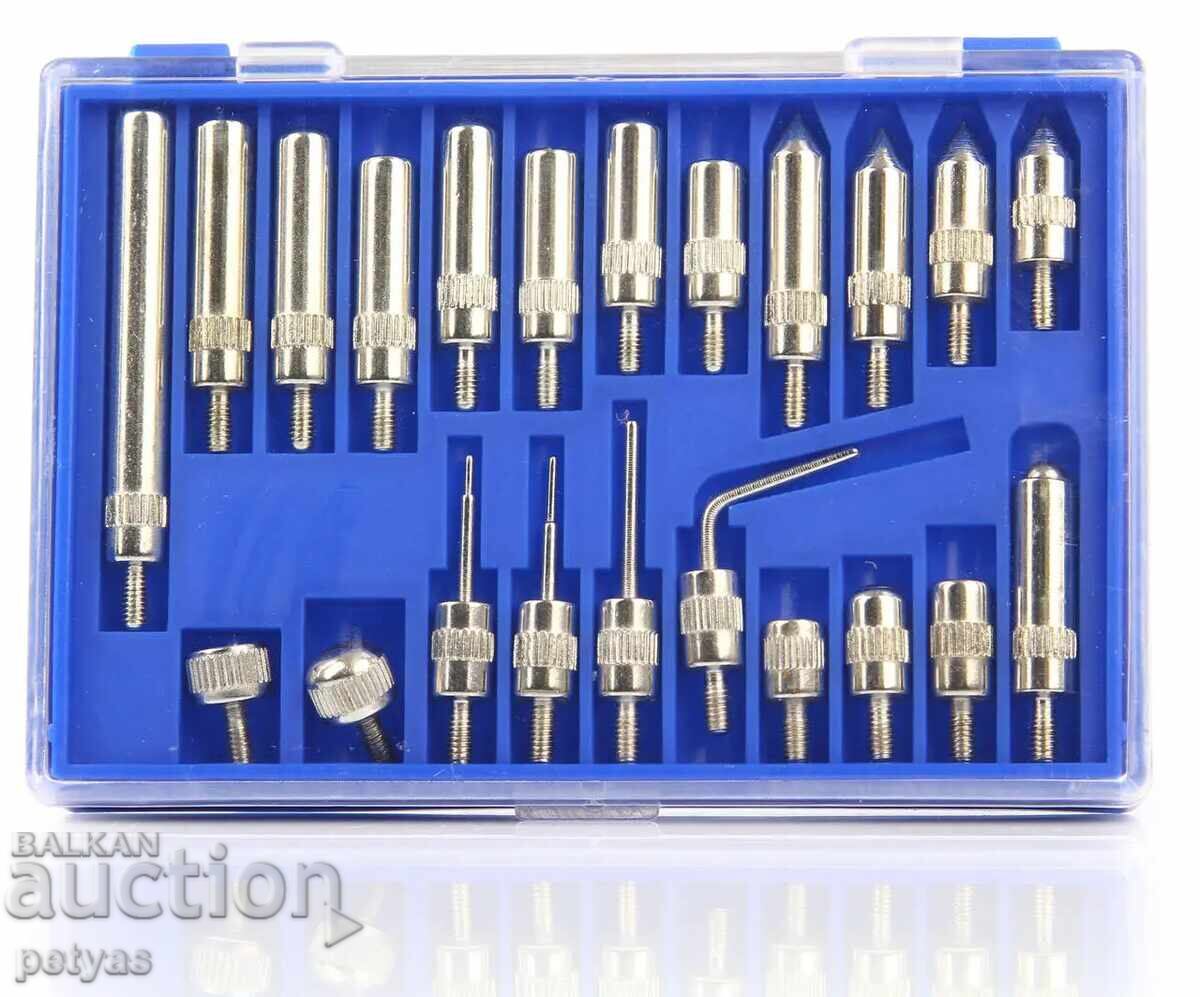 Magnetic stand with indicator clock with 22 pieces of tips - 6 Magnetic stand with indicator clock with 22 pieces of tips - 6