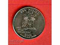 USA USA 25 cent issue issue 2008 P NEW MEXICO NEW UNC