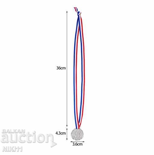 Δημοπρασία Παιδικό ασημένιο μετάλλιο απονομής, αργυρά μετάλλια Δημοπρασία Παιδικό ασημένιο μετάλλιο απονομής, αργυρά μετάλλια