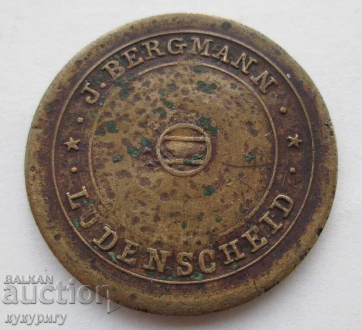 Old German eagle bronze with price 15.00 BGN | € 7.67 Old German eagle bronze with price 15.00 BGN | € 7.67